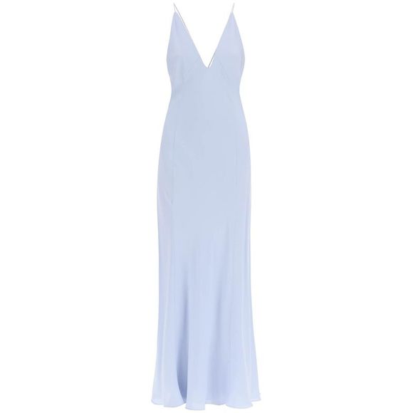 Khaite 'Carina' Long Silk Dress